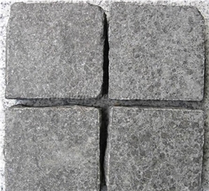 G684 Fuding Black Granite Cube Stone & Paver, Black Pearl Paving Stone, Paving Stone, Cobble Stone, Cube Pavers, Exterior Stone