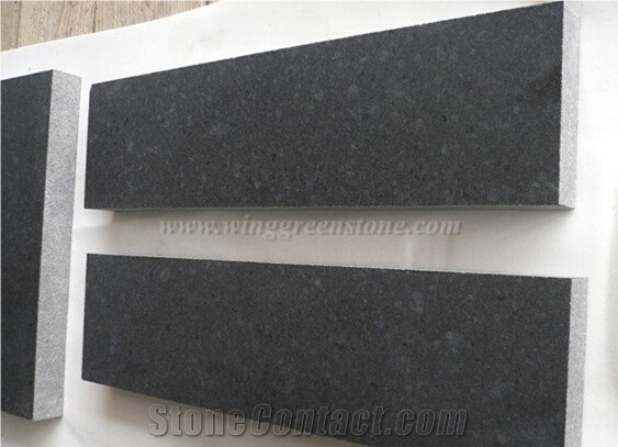 G684 Granite Steps, Riser, Staircase, G684 Black Granite Stairs and Steps, Black Anti-Slip Stairs,Xiamen Winggreen Manufacturer