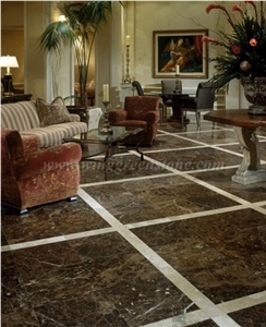 Grade a Emperador Dark Marble Tiles & Slabs, Spain Brown Marble for Wall & Floor Cladding