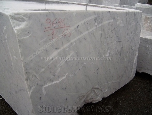 Hot Sell Bianco Carrara Marble Tiles & Slabs, Italy White Marble Slabs,Carrara Marble