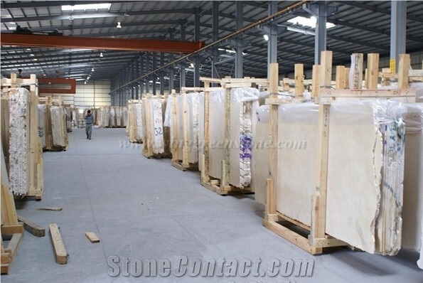 Hot Sell Crema Marfil Marble Slabs & Tiles, Spain Beige Marble for Wall &Floor Cladding
