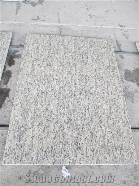 Imported Granite, Brazilian Yellow Granite, Giallo Samoa/Yellow Samoa/Branco Samoa Granite Tiles & Slabs for Interior Wall Panels, Water Walls, Xiamen Winggreen Manufacturer