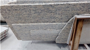 Imported Granite, Brazilian Yellow Granite, Giallo Samoa/Yellow Samoa/Branco Samoa Granite Tiles & Slabs for Interior Wall Panels, Water Walls, Xiamen Winggreen Manufacturer