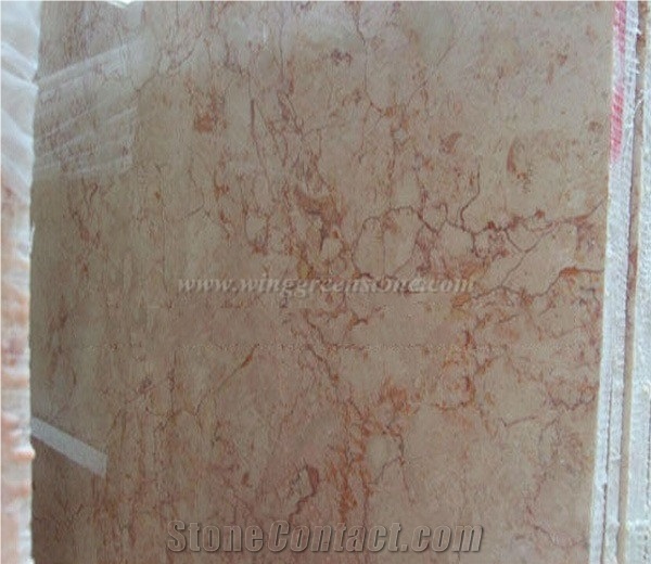 Imported Marble, Turkey Pink Rosalia Marble Tiles & Slabs, High Polished Rosalia Cream Marble Tiles for Interior & Exterior Uses