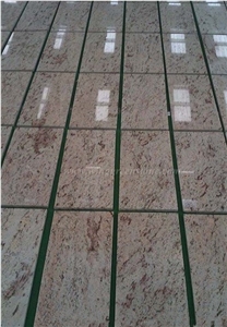 Imported Natural Granite, Ivory India Granite Tiles & Slabs, Polished Raw Silk Ivory/Raw Silk Pink Granite Slabs for Countertops, Wall and Floor Covering, Xiamen Winggreen Manufacturer