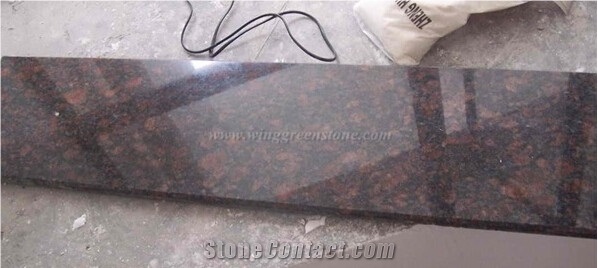 India Tan Brown Granite Kitchen Countertop, Brown Granite Kitchen Countertops,Xiamen Winggreen Manufacturer