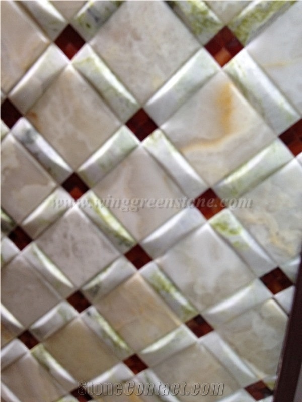 Interior Yellow Onyx Mosaic,Winggreen