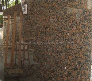Manufacture Excellent Baltic Brown Granite Polished Slabs