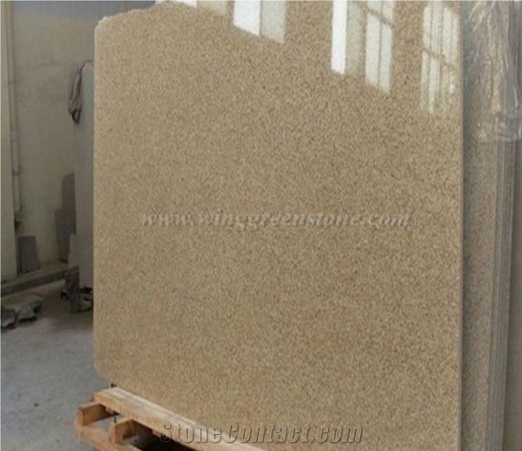 Manufacture High Quality G682 Yellow Granite Polished Slabs