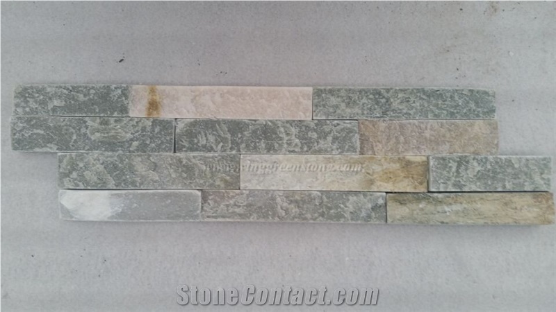 Natural Surface Wall Cladding, Multicolor Slate Cultured Stone, Rusty Slate Ledge Stone for Wall Decor, Experienced Manufacturer