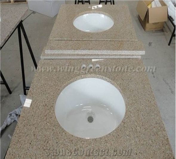 Own Factory Supply Of G682 Yellow Granite Kitchen Countertops