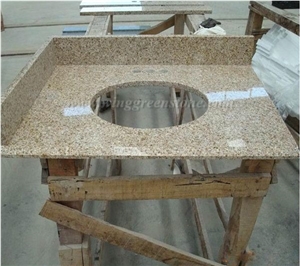 Own Factory Supply Of G682 Yellow Granite Kitchen Countertops