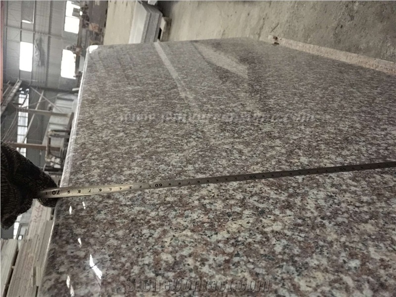 Own Factory Supply Of High Quality Polished G664 Granite/Luo Yuan Red Granite/ Brainbrook Brown Granite/Black Spots Brown Granite/China Pink for Kitchen Countertops, Winggree Stone