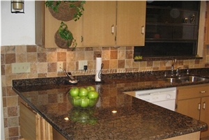Popular America Standard Finland Baltic Brown Granite Kitchen Countertop, Brown Granite Kitchen Countertops