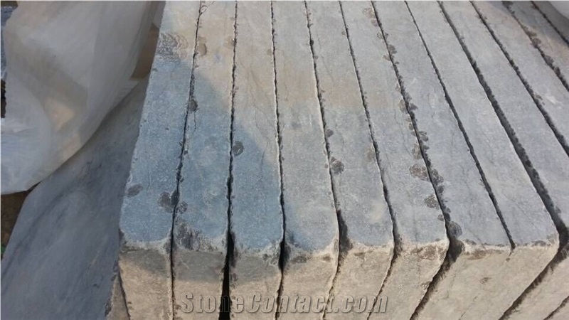 Reliable Quality, China Blue Limestone Tiles & Slabs, Tumbled Blue Limestone for Wall and Floor Covering, Xiamen Winggreen Manufacturer