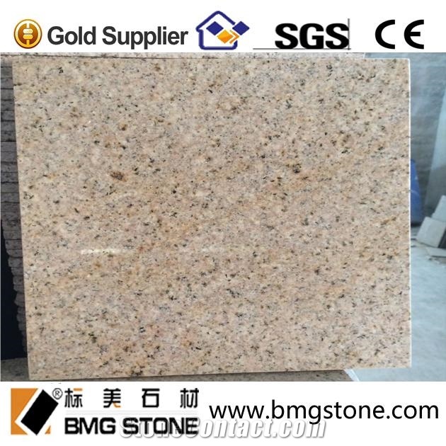 G682 Granite Stone Interior Decorative Wall Tile, China Yellow Granite