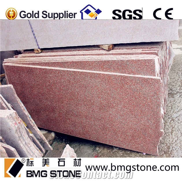 Nature High Polished Imperial Red Tile India Red Granite