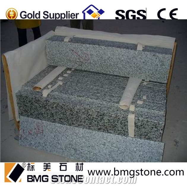 Polished G640 Granite Non Slip Stair