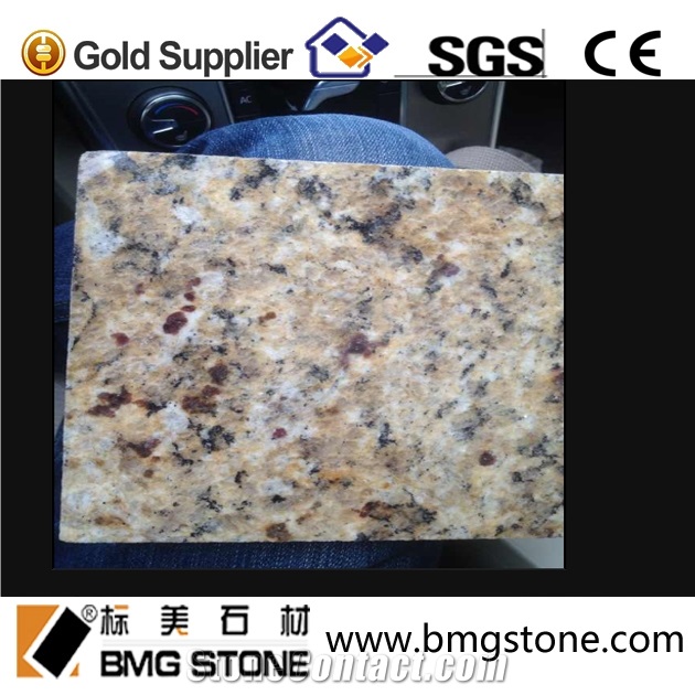 Yellow Granite Brazil New Venetian Gold Granite Slabs Cut to Size