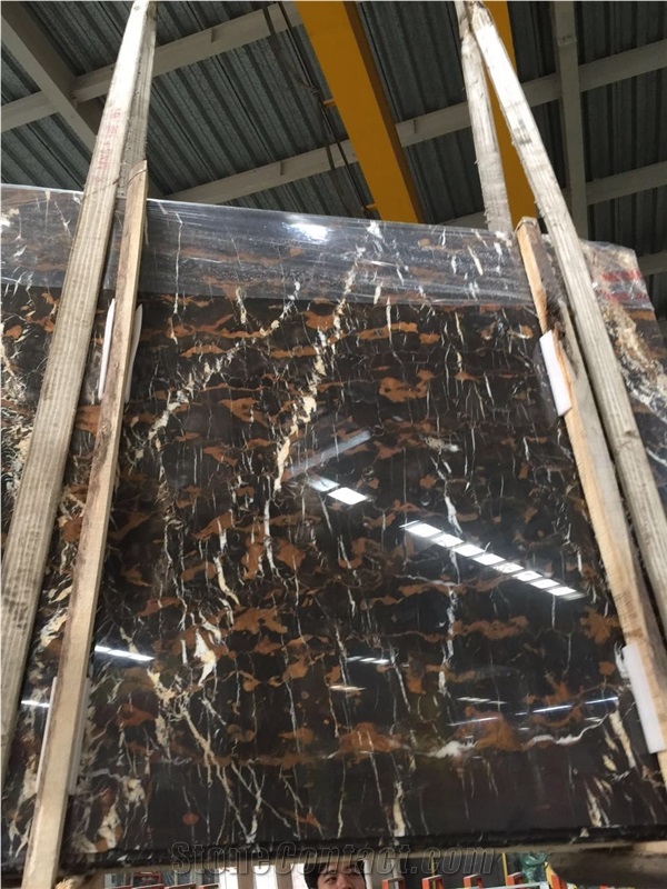 Afghan Black and Gold,Nero Portoro Extra Afghan,Afghanistan Brown Marble,Portoro Nero Giallo,Portoro Afghan Black Gold Marble Slabs & Tiles,Wall & Floor Covering, Skirting