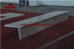Betulla Grey Marble Stairs & Steps, Grey Marble Stair Treads, Staircase, Stair Riser