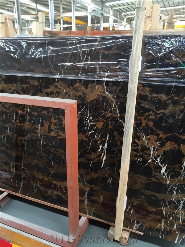 Black Gold Marble Wall Covering Tiles,Black Gold Marble Dry Hanging Wall Tiles