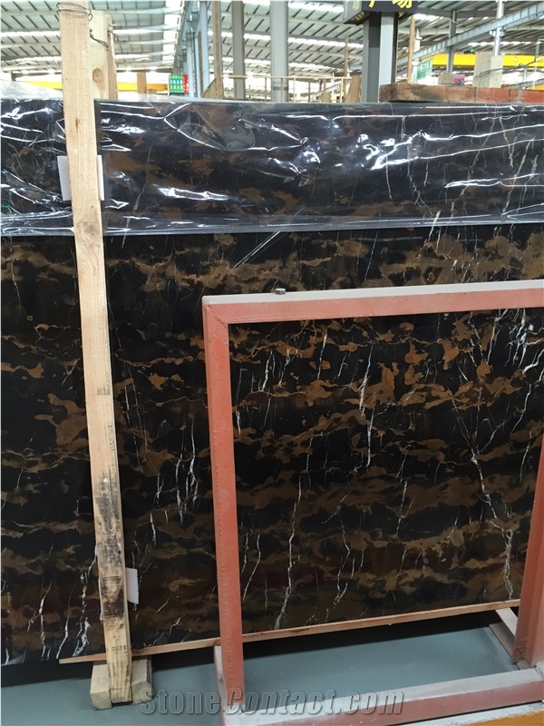 Black Gold Marble Wall Covering Tiles,Black Gold Marble Dry Hanging Wall Tiles