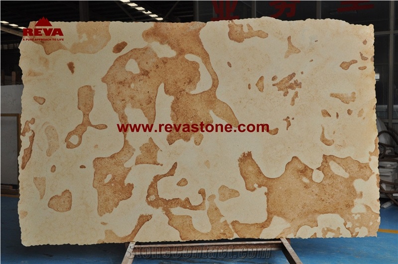 Tethys Beige Marble Slabs & Tiles/Wall Covering/Cut-To-Size for Floor Covering/Stair/Skirting/Tethys Beige Marble Slabs & Tiles/Cross Cut Marble