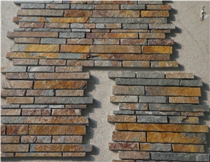 Stone Mosaic / Slate Mosaic/Mosaic Tiles/ Multicolor Slate Mosaic