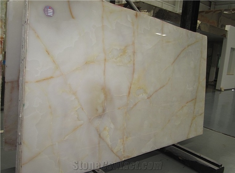 Light Weight Translucent Onyx Stone Panels for Interior Wall Cladding