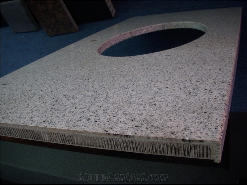 Lightweight solid surface countertops