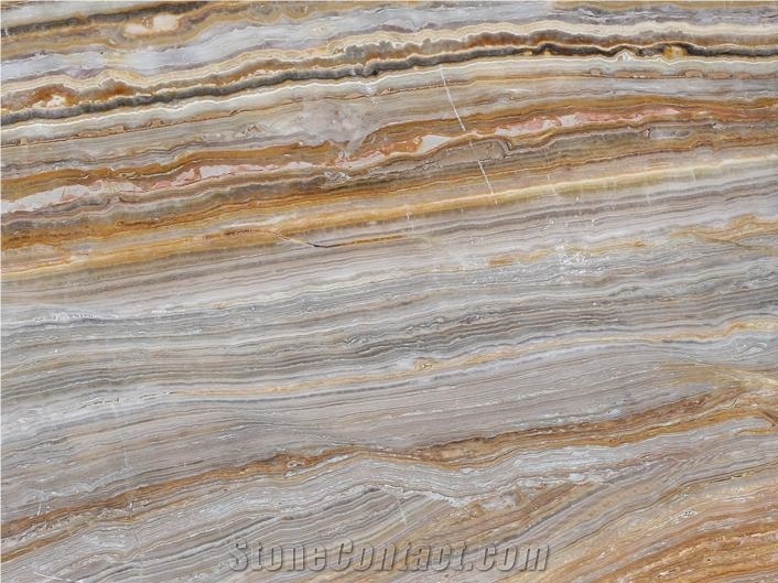 Wooden Onyx Slabs & Tiles