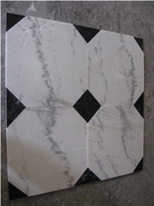 Guangxi White Marble Floor Tiles,China Carrara White Marble Flooring Covering Tiles,Honed Guangxi White Marble Stone Paving,White Marble Flooring Patio,Marble Stone Pavers,Marble Stone Pavement