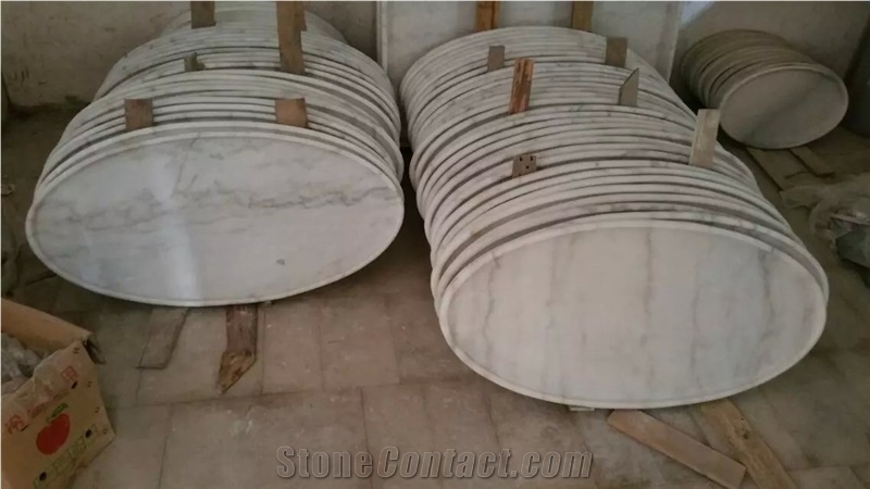 Guangxi white marble shower trays,Chinese carrara white marble shower bases,non-ship China white marble shower tray