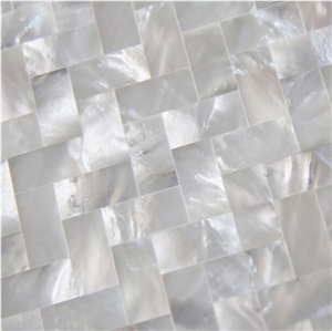 Natural Sea Shell Cladding,White Butterfly Sea Shell Decorative Wall Mosaic Panel,Square Shaped Sea Shell Mosaic Wall Cladding for Interior Decor