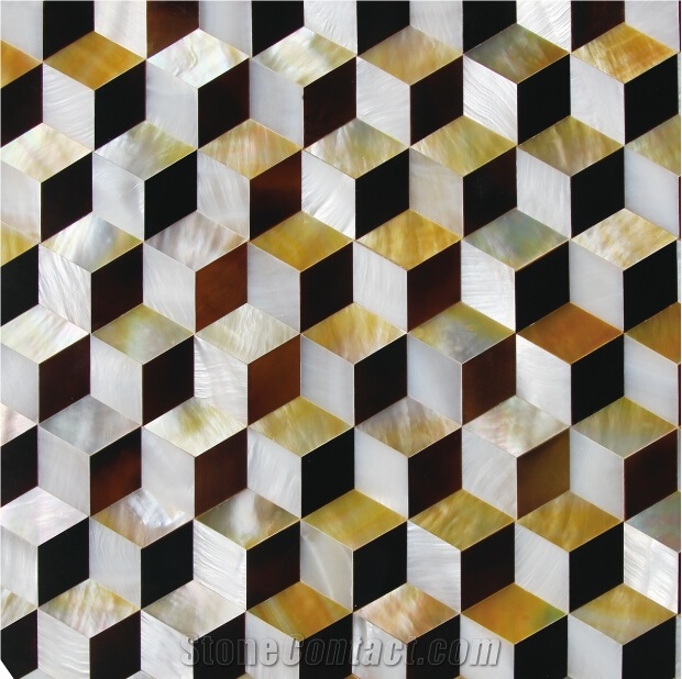 Natural Sea Shell Mosaic,Abalone Shell Mixed Colorful Shell Wall Mosaic,Sea Shell Mosaic Pattern for Interior Wall Decor