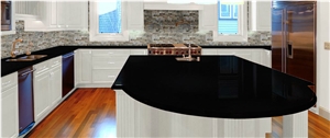 Absolute Black Granite Kitchen Countertops