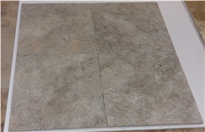 Silver Travertine Tiles, Grey Travertine Floor Tiles, Wall Tiles