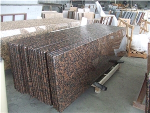 Baltic Brown Granite Prefab Kitchen Countertops