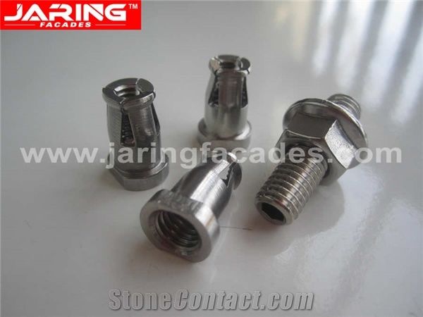 High Quality Stainless Steel 316/A4 Jaring Undercut Anchor Bolts for Fixing Ceramic or Porcelain Tile(Kua-01)