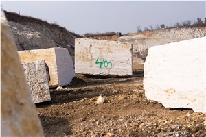 Raciszyn Trawertyn Blocks from Own Quarry