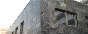 Ostrich Grey Slate Exterior Wall Tiles, Grey Slate Tiles, Wall Tiles, Floor Tiles