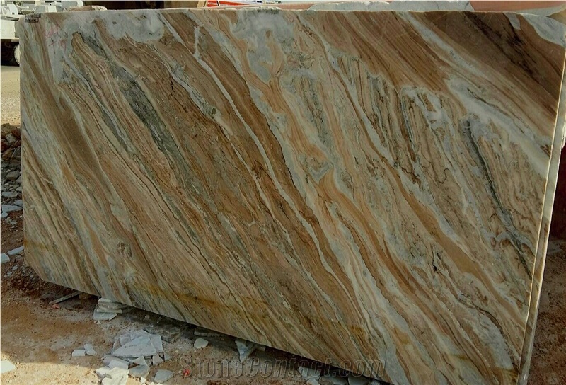 Indian Traventino Brown Marble Slabs & Tiles, Toronto Brown Marble Slabs & Tiles