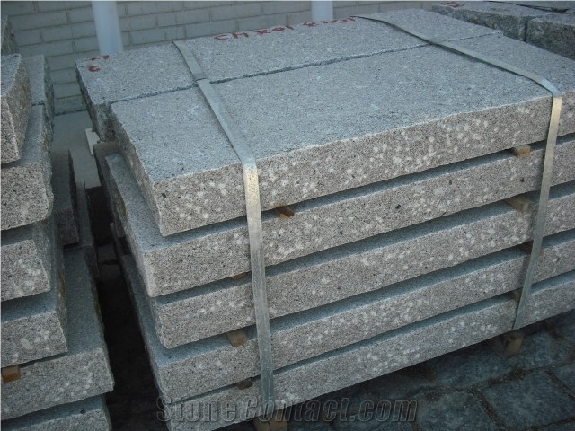 Granito Recta Wrought Kerbstones, Grey Granite Road Stone Kerbstones