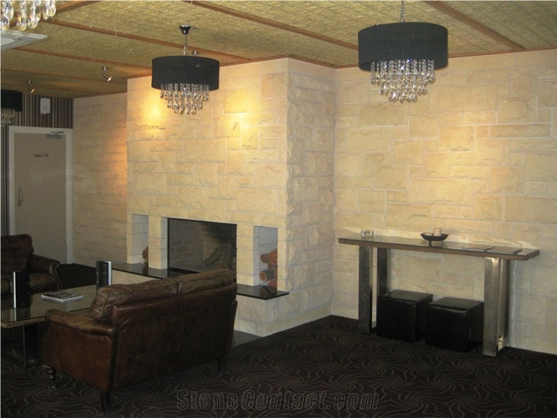 Gambier Limestone Feature Wall Tiles, Beige Limestone Floor Tiles, Wall Tiles