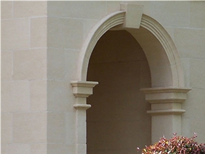 Gambier Limestone Fluted Arches, Beige Limestone for Building