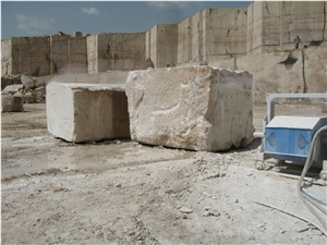 Stones, Iran Beige Marble Block