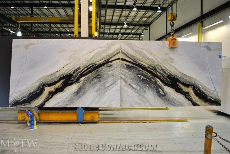 Scandalous Marble Bookmatched Slabs