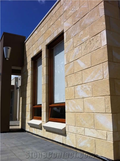Tamala Limestone Wall Tiles, Wa Limestone Wall Cladding, Masonry, Beige Limestone for Building