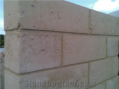 Jaffa Limestone Building Wall Blocks, Reconstituted Limestone